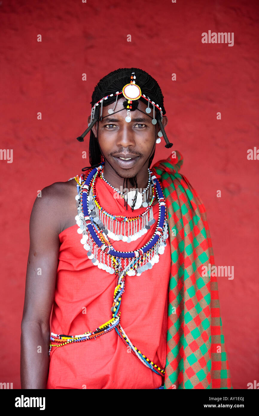 in the beautiful plains of the masai reserve in kenya africa Stock ...