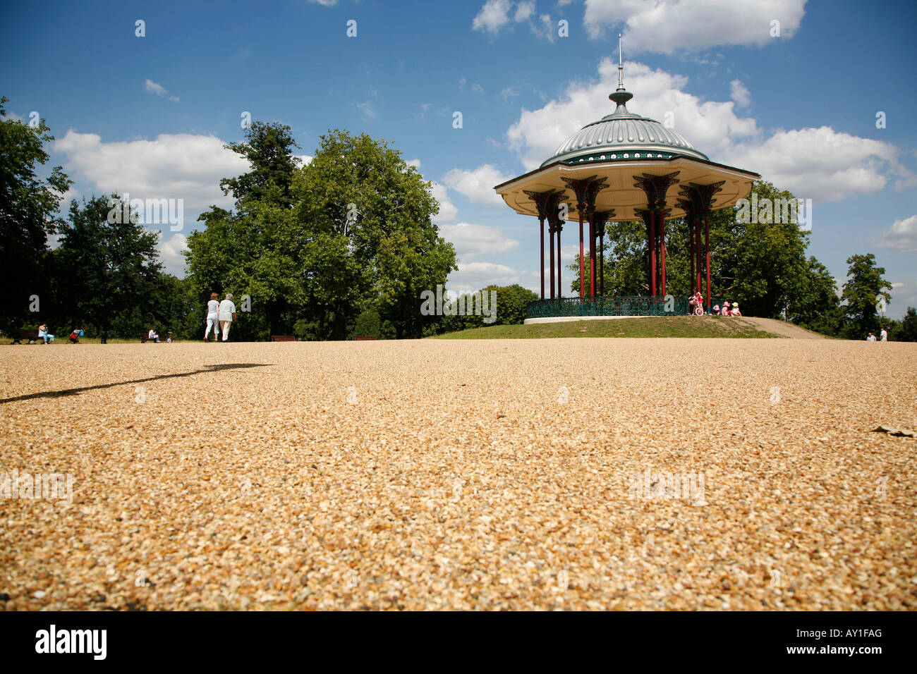 Bandstand on Clapham Common, Clapham, London Stock Photo - Alamy