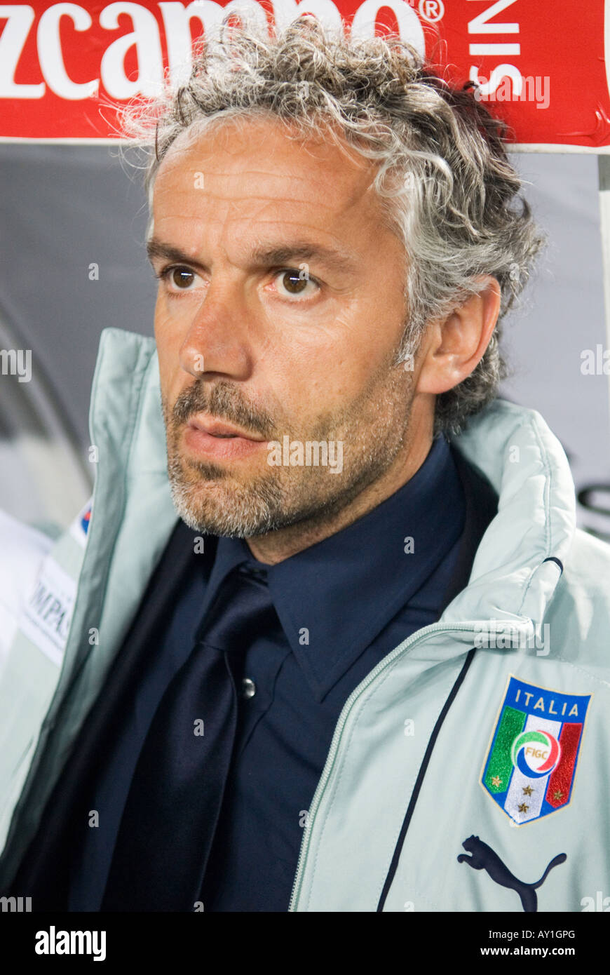 Roberto Donadoni, Italy national football team coach Stock Photo