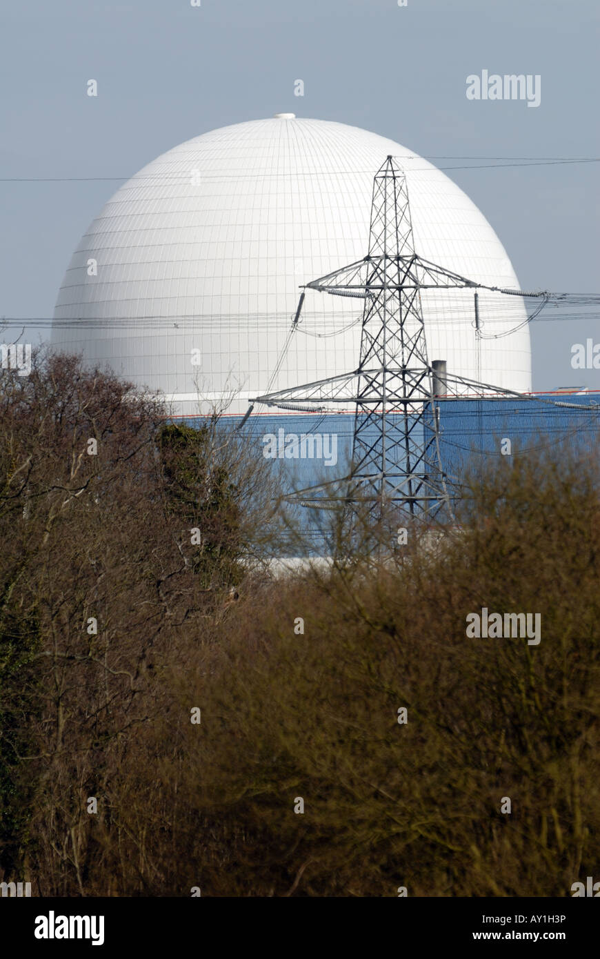 Sizewell B nuclear power station near Leiston, Suffolk, UK. Stock Photo