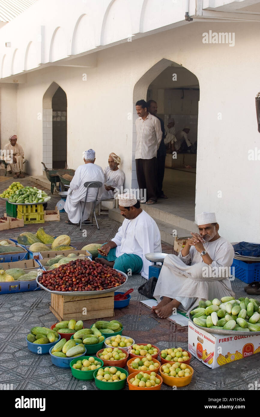 Mutrah Fruits and vegetables market adjusted to the Fish Market Muscat