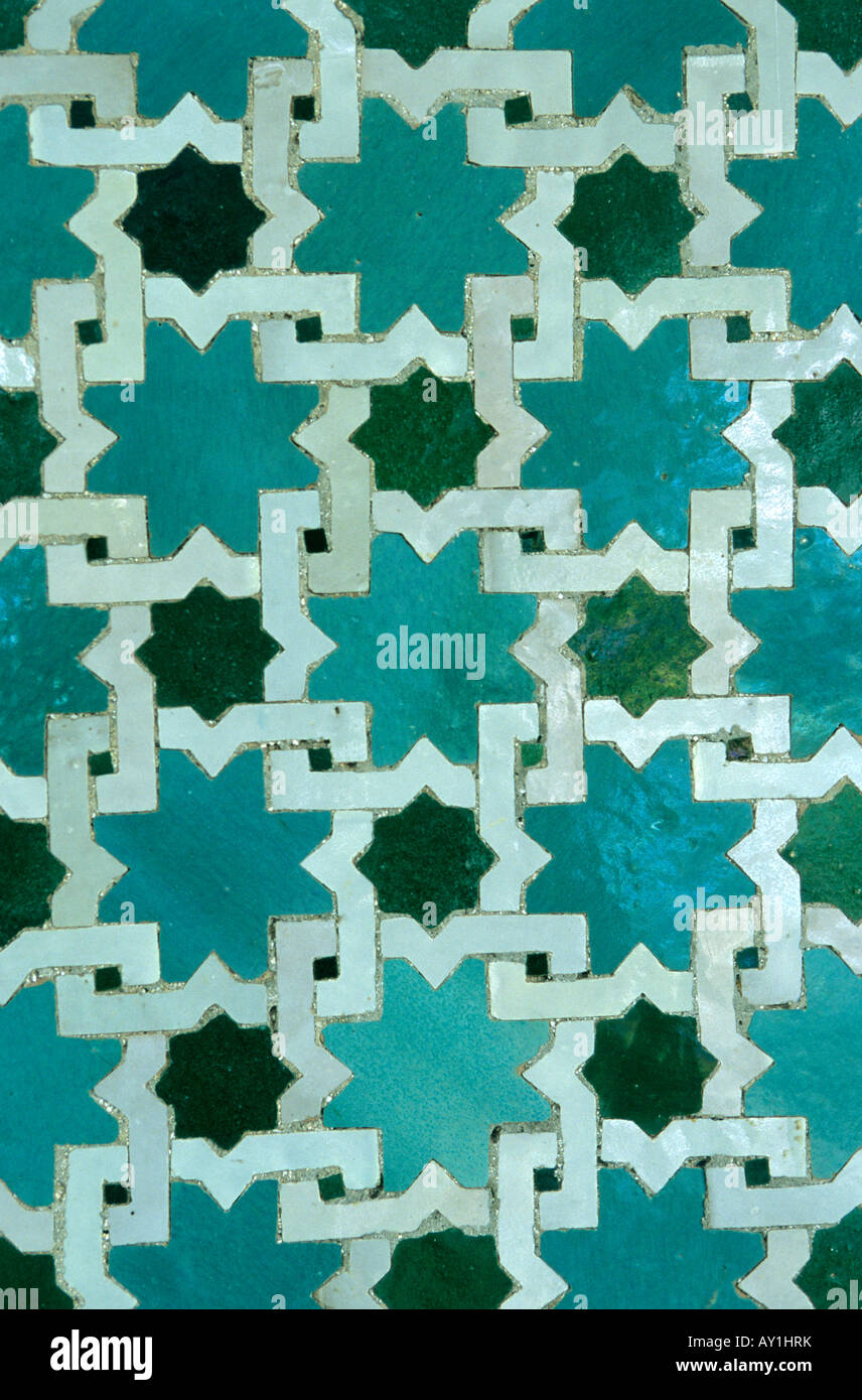 Moroccan mosaic Stock Photo