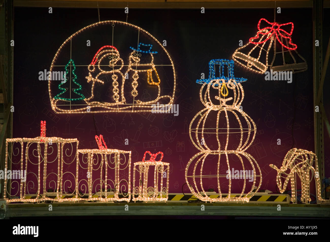 Christmas illuminated decorations for sale at Superstore BQ Aberdeen