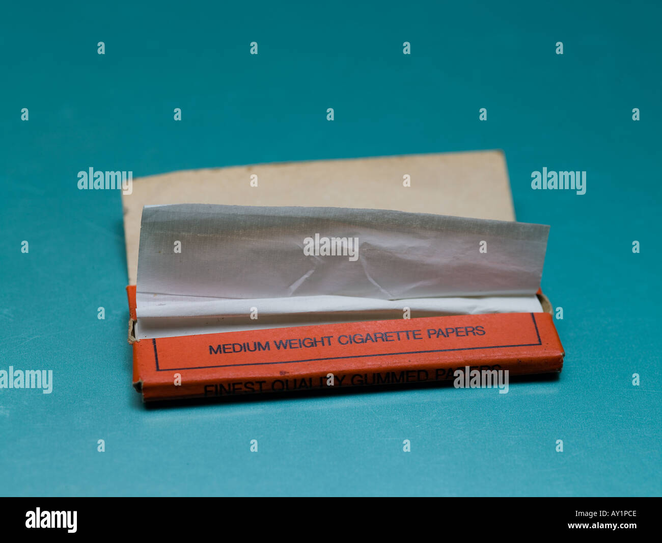 cigarette papers Stock Photo