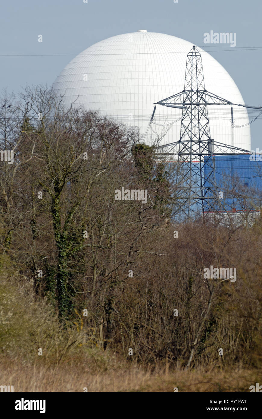 Sizewell B nuclear power station near Leiston, Suffolk, UK. Stock Photo