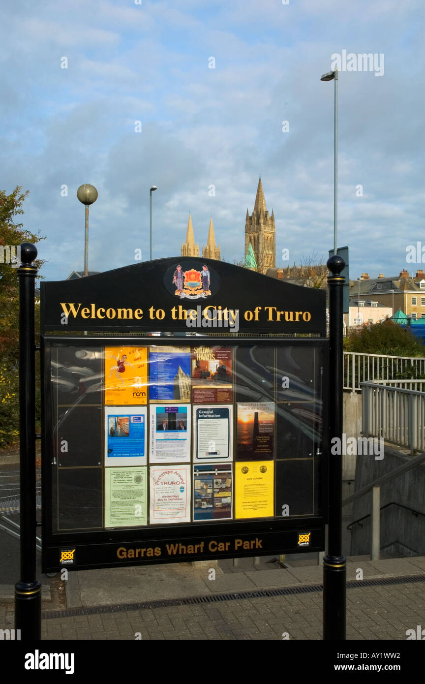 To Cornwall Sign High Resolution Stock Photography and Images