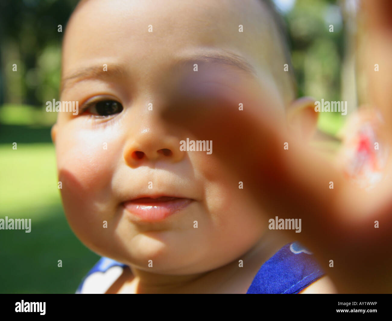 Portrait of a baby girl Stock Photo - Alamy