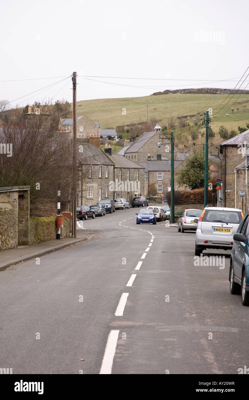 Glanton in Rural Northumberland, England Stock Photo Alamy