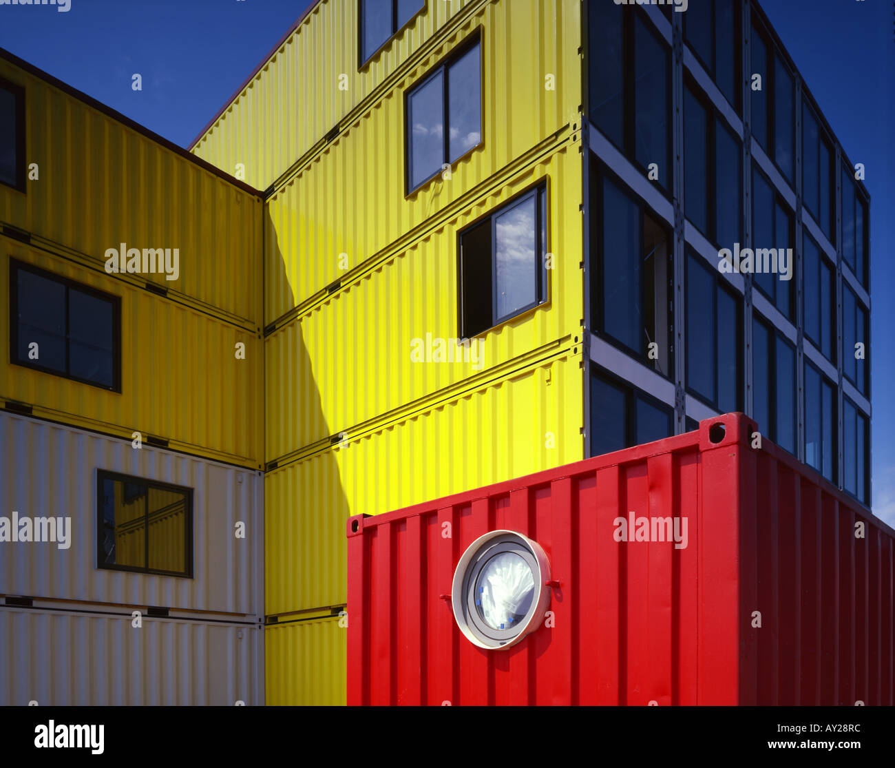 Container City East London Stock Photo Alamy
