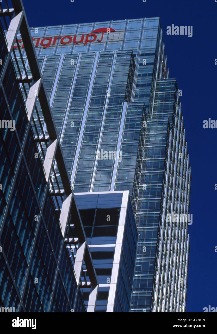 Citigroup tower Canary Wharf Stock Photo