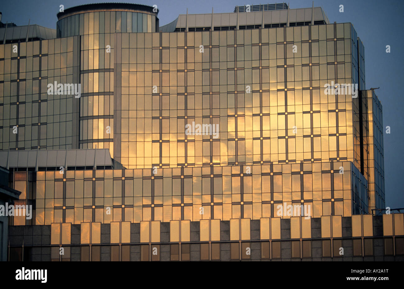 Belgium Brussels the eec building Stock Photo