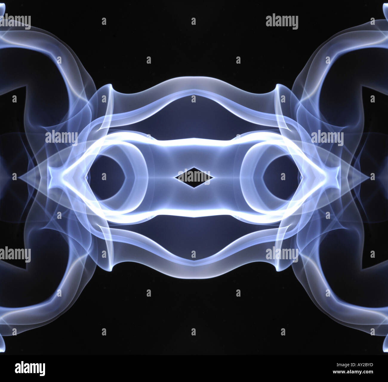 kaleidoscope kaleidoscopic art arty design pattern form structure motif colour color horizontal black gothic detail illustration Stock Photo