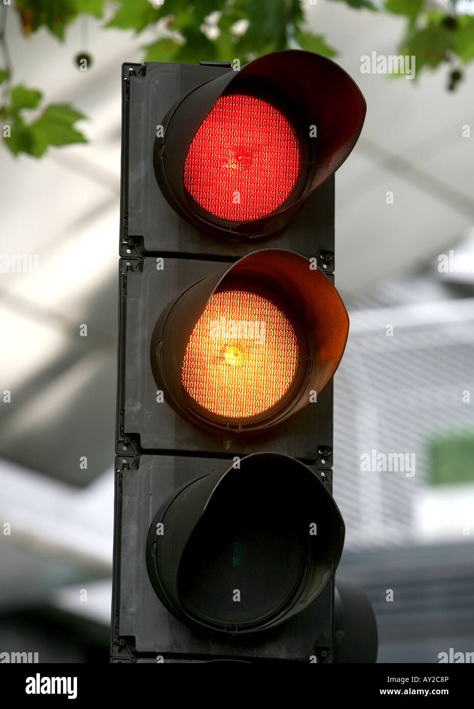 Road Signs Signals in UK Traffic Lights Red Amber Stock Photo - Alamy
