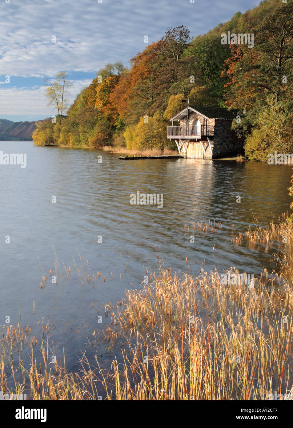 Ullswater boat house lake district hires stock photography and images Alamy