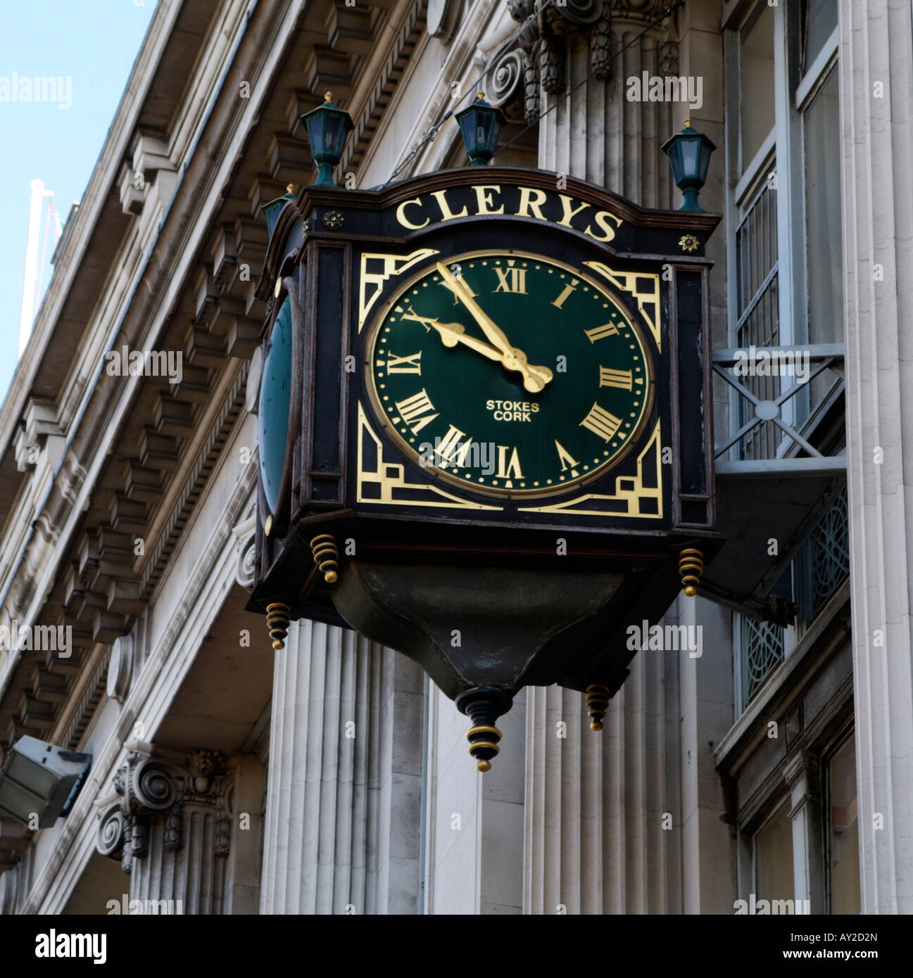 Clerys Department Store Clock O Connell Street Dublin Ireland made by