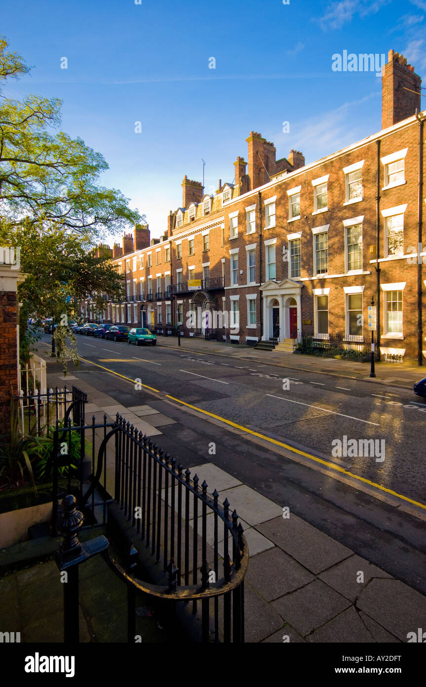 Rodney Street Liverpool Stock Photo Alamy