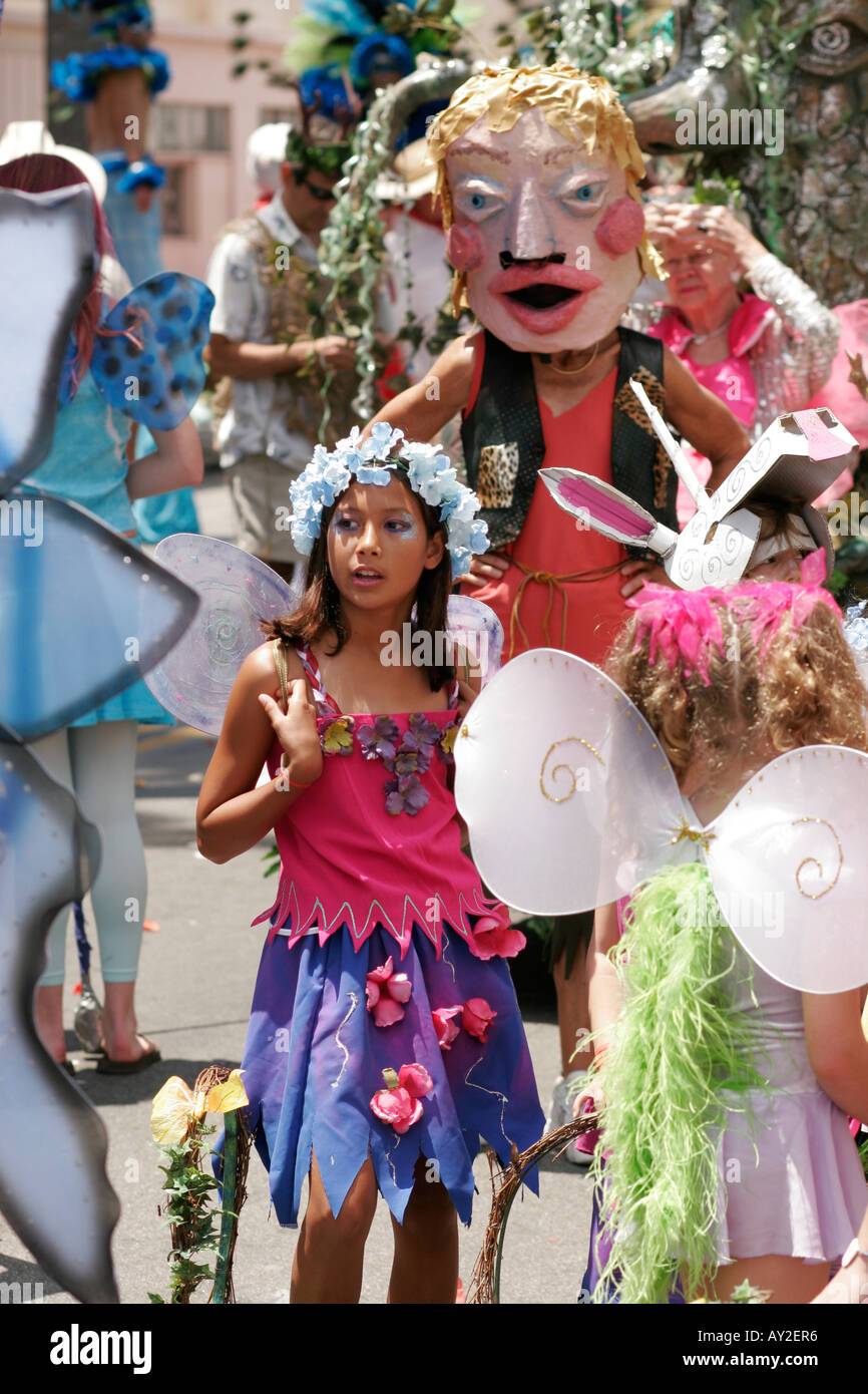 Summer Solstice parade, Santa Barbara, California Stock Photo Alamy