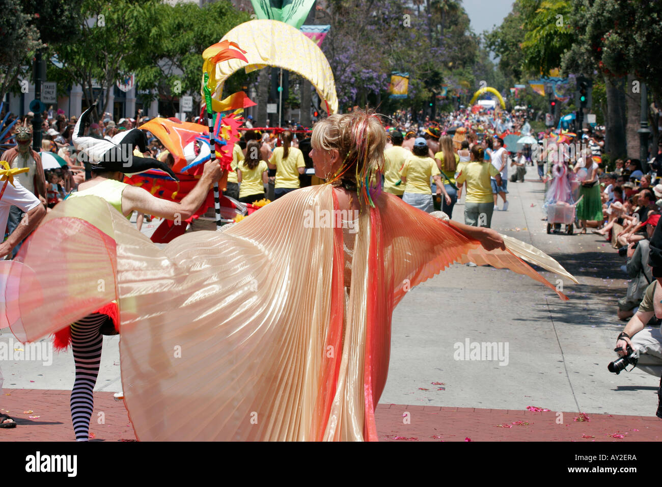 Summer Solstice parade, Santa Barbara, California Stock Photo Alamy