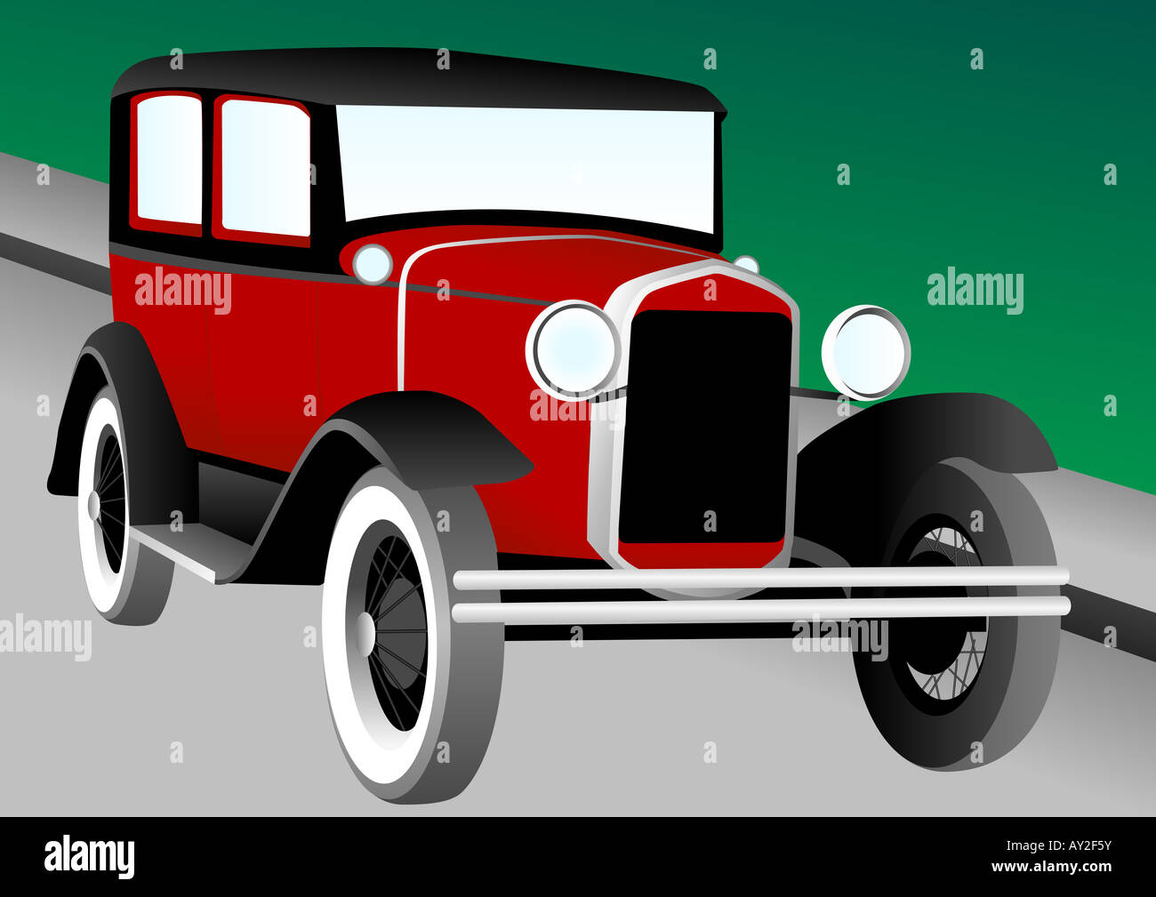 Automobile illustration hi-res stock photography and images - Alamy
