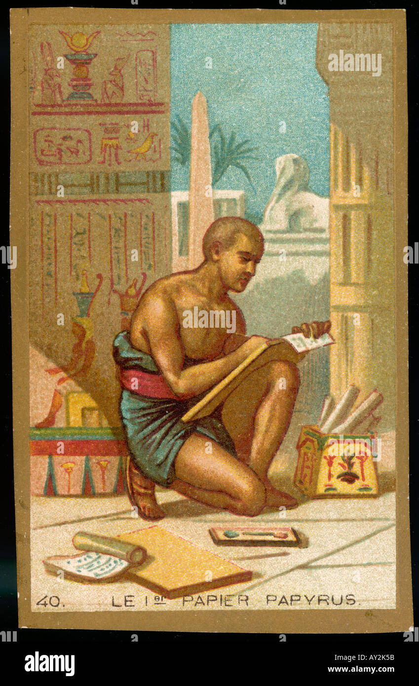 History of paper hi-res stock photography and images - Alamy