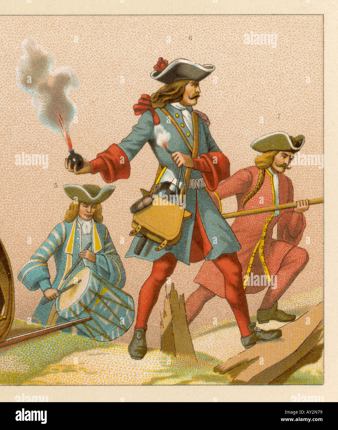 Grenadier throwing a grenade hires stock photography and images Alamy