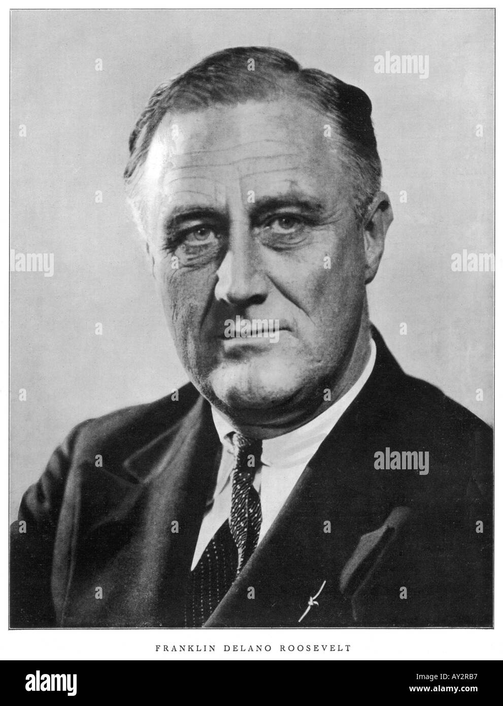 Fd Roosevelt Ilz 1932 Stock Photo