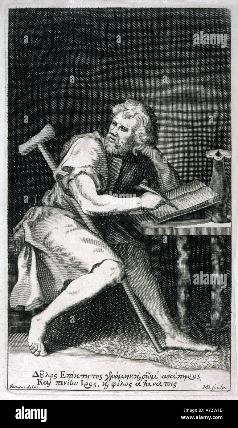 Epictetus Stock Photo Alamy
