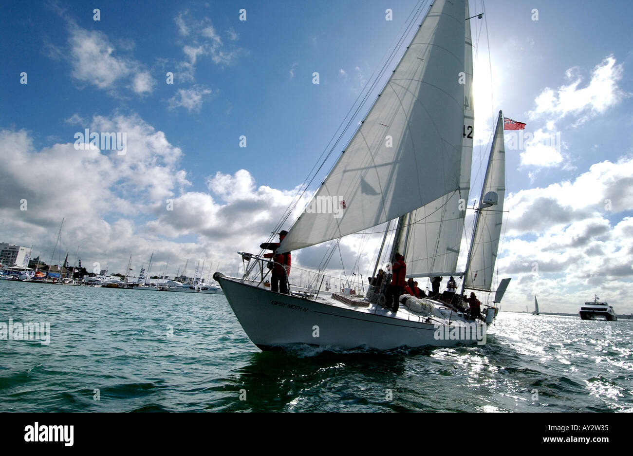 Gipsy Moth IV , Sir Francis Chichester's historic yacht in which he