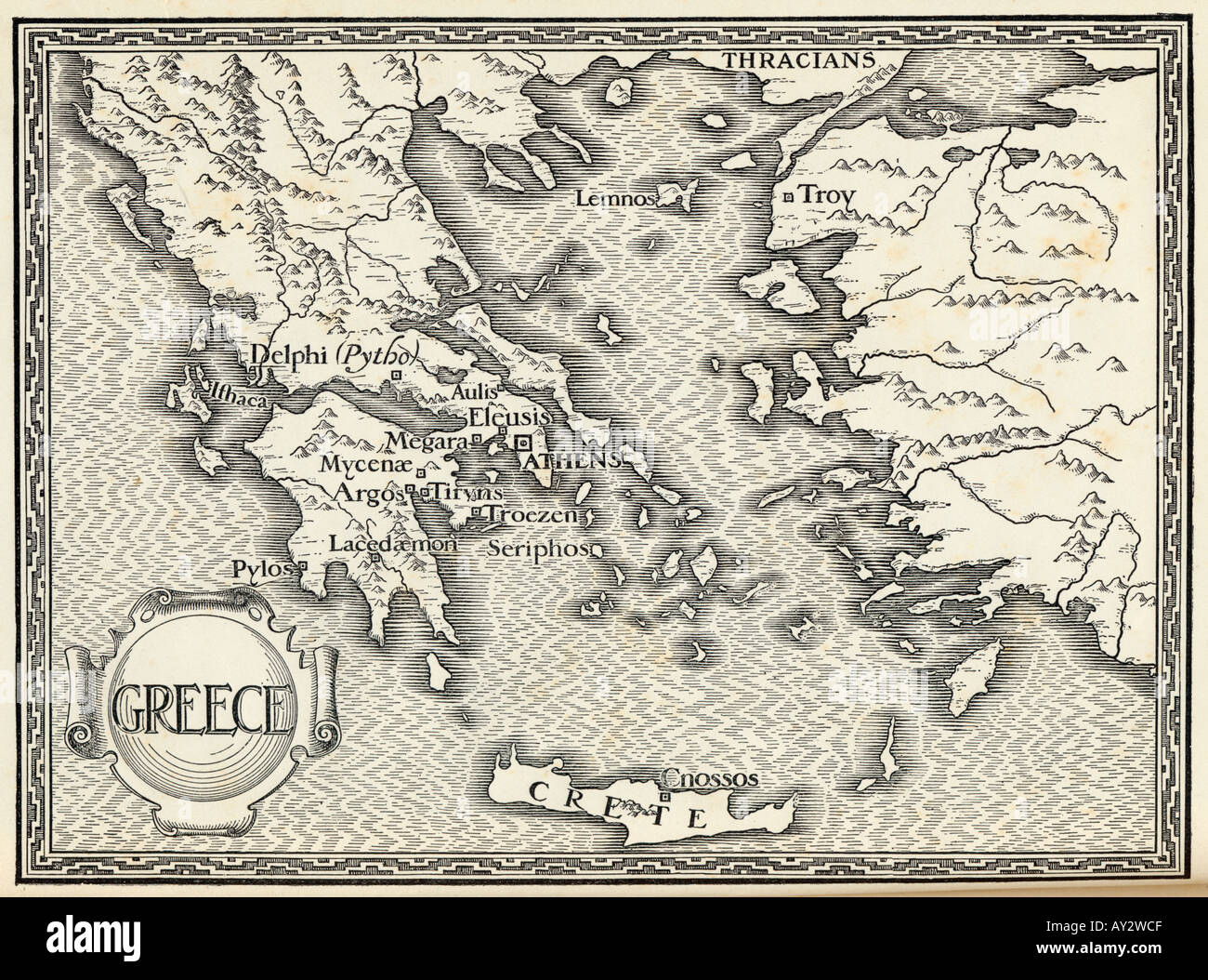 Ancient greece map hi-res stock photography and images - Page 2 - Alamy