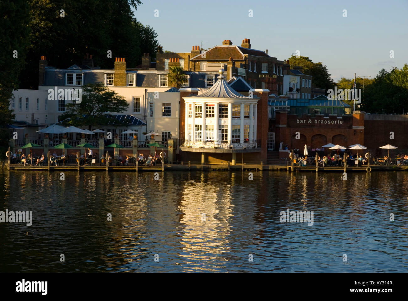 Europe UK england london hampton court mitre hotel Stock Photo