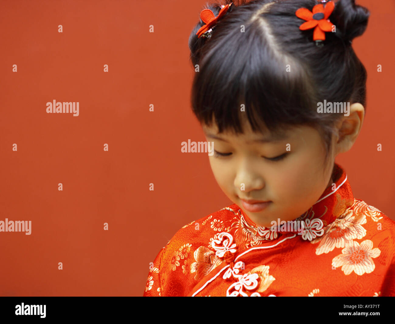 Close-up of a girl Stock Photo