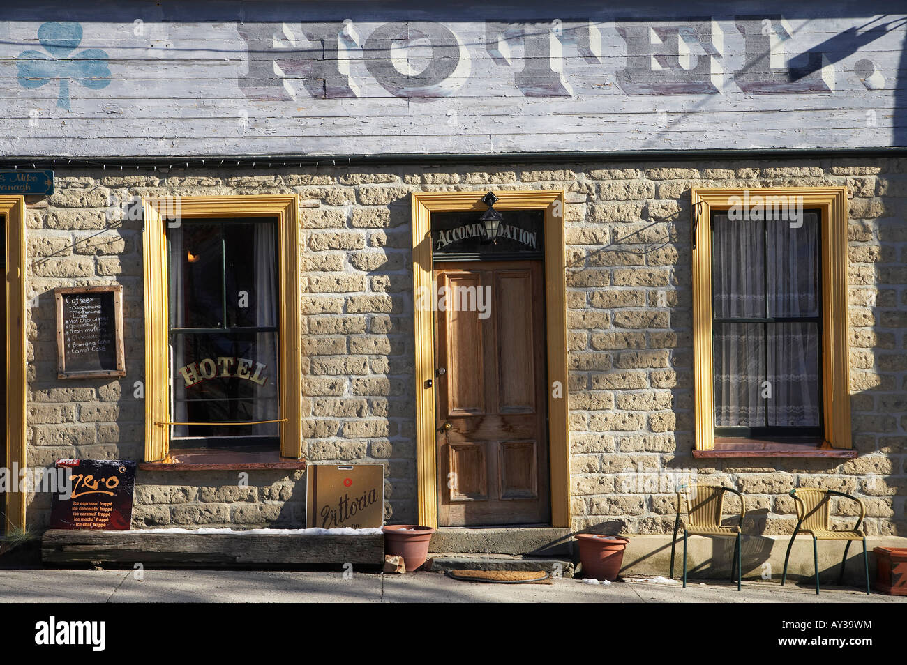 Haunted Vulcan Hotel St Bathans Maniototo South Island New Zealand
