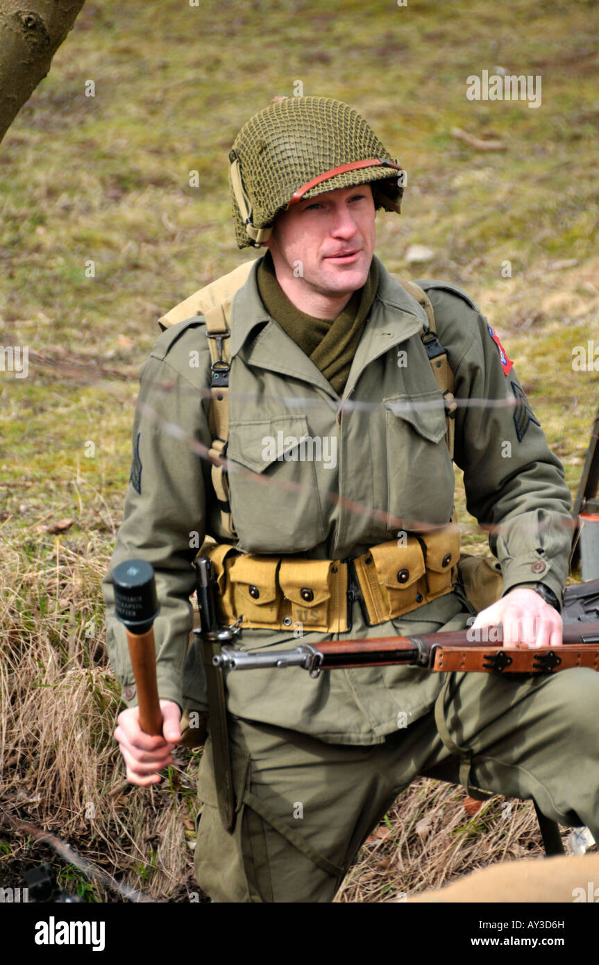 American soldiers ww2 england hi-res stock photography and images - Alamy