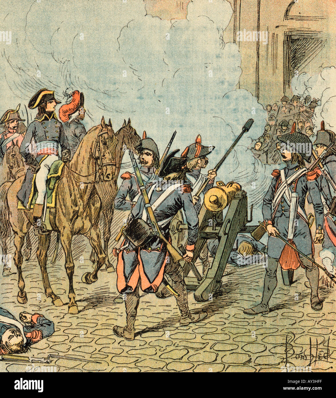 Whiff Of Grapeshot Stock Photo Alamy