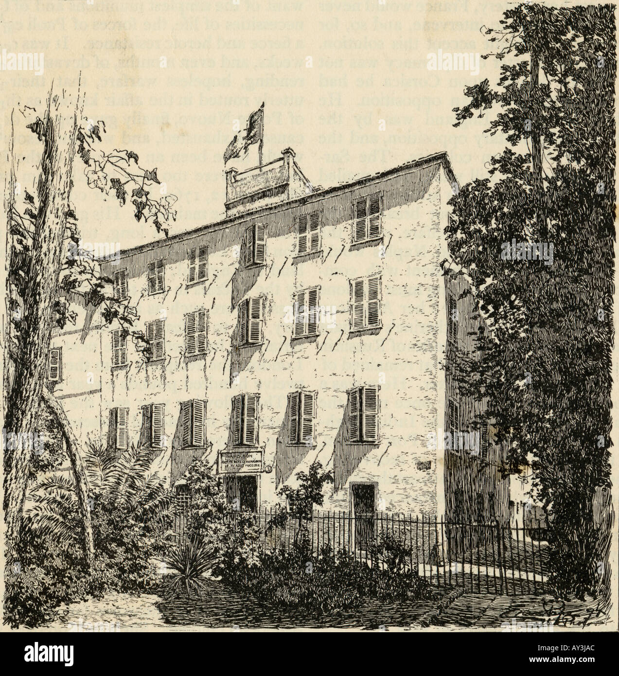 Napoleons birthplace hi res stock photography and images Alamy Napoleons birthplace hi res stock photography and images Alamy