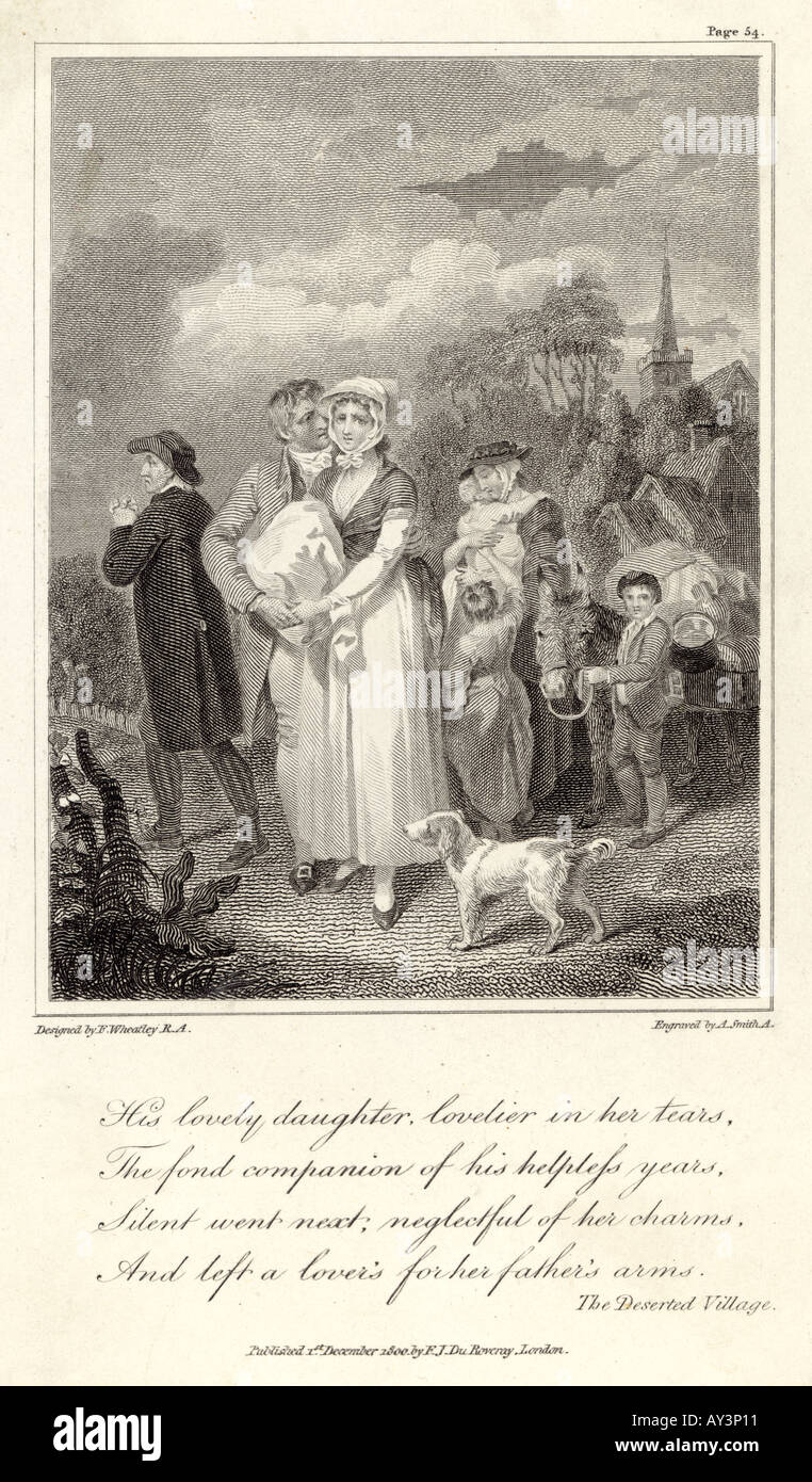 Britain 18thc Enclosure Stock Photo Alamy