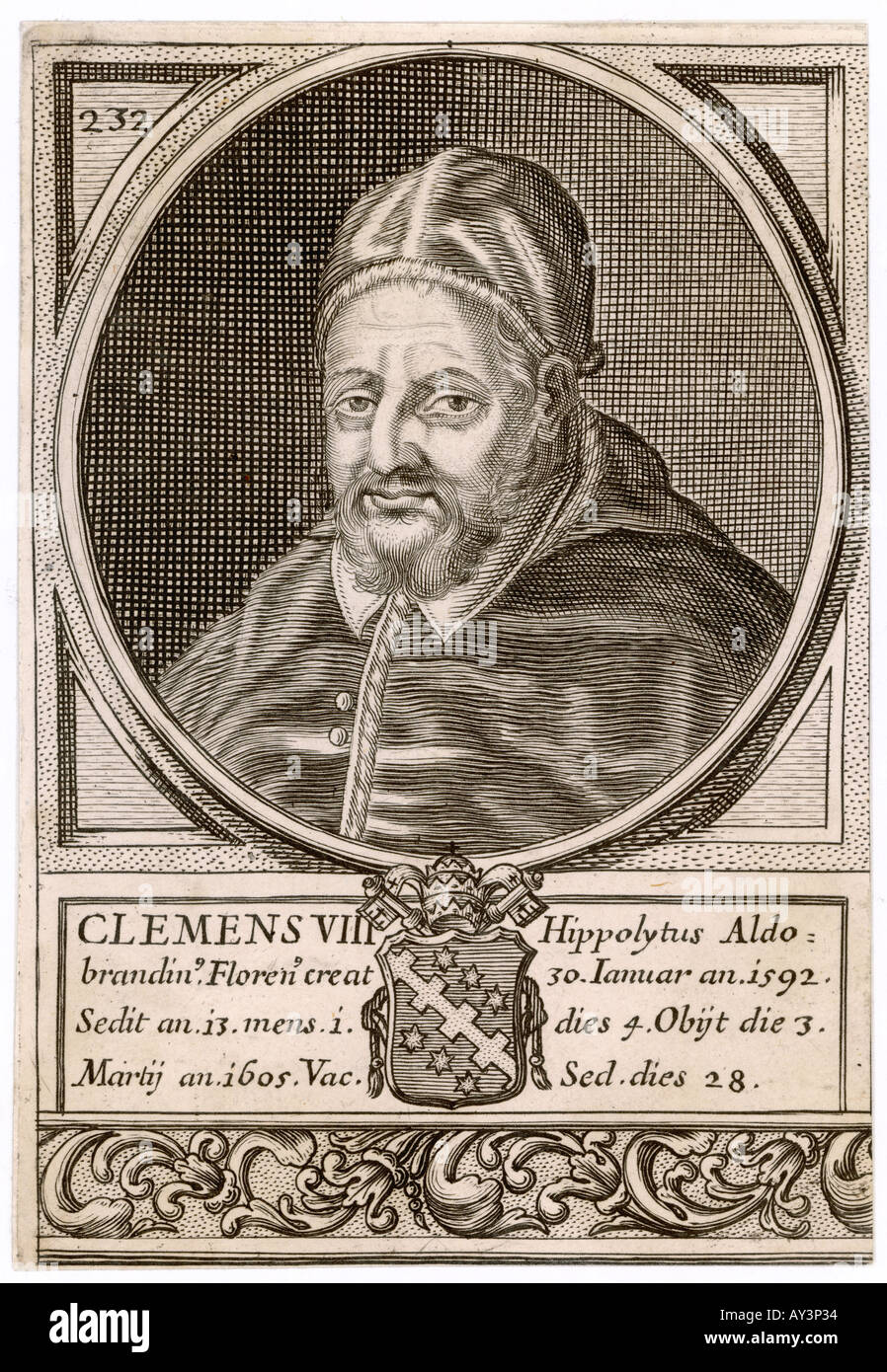 Pope clement viii hi-res stock photography and images - Alamy
