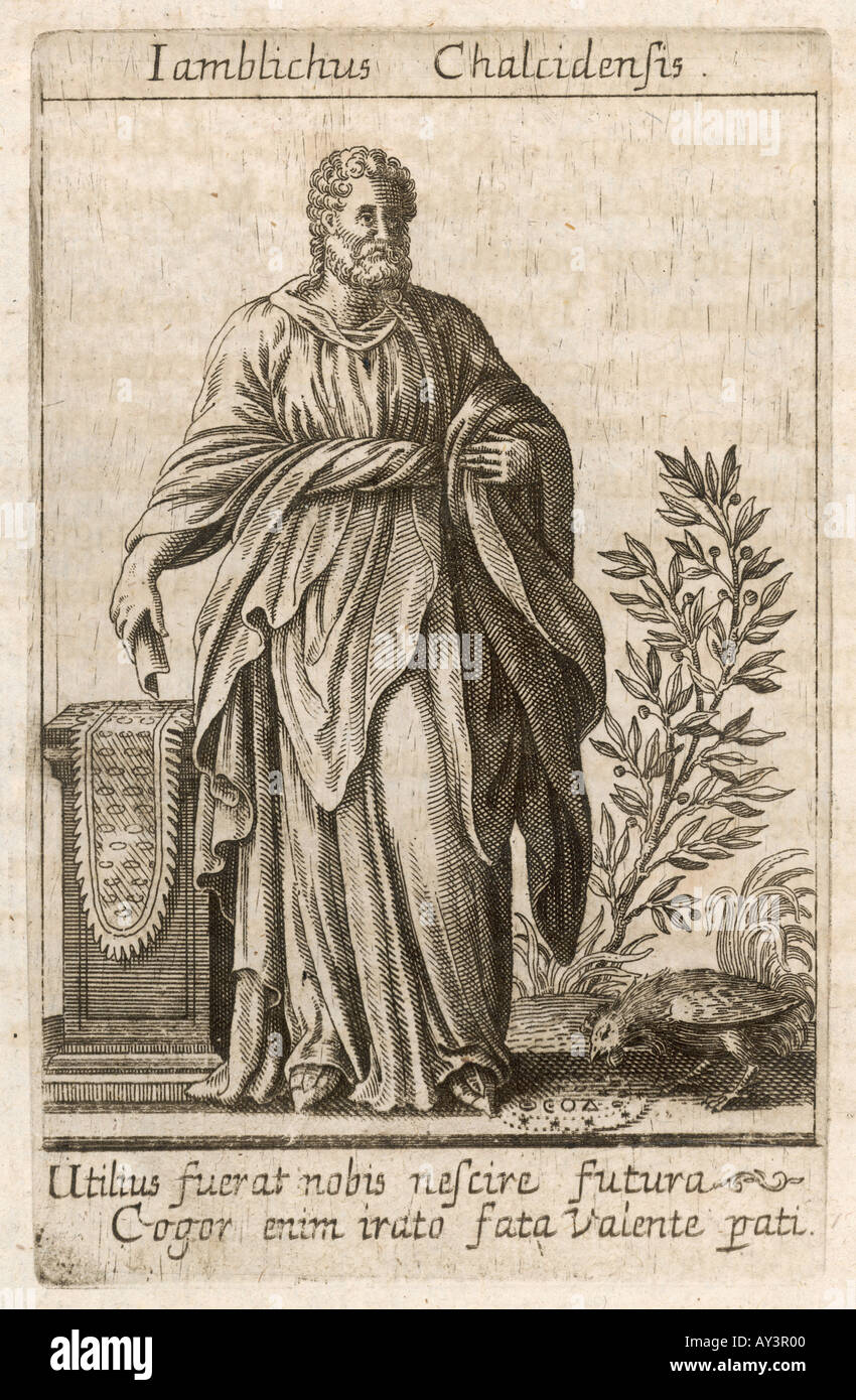 Iamblichus Stock Photo Alamy