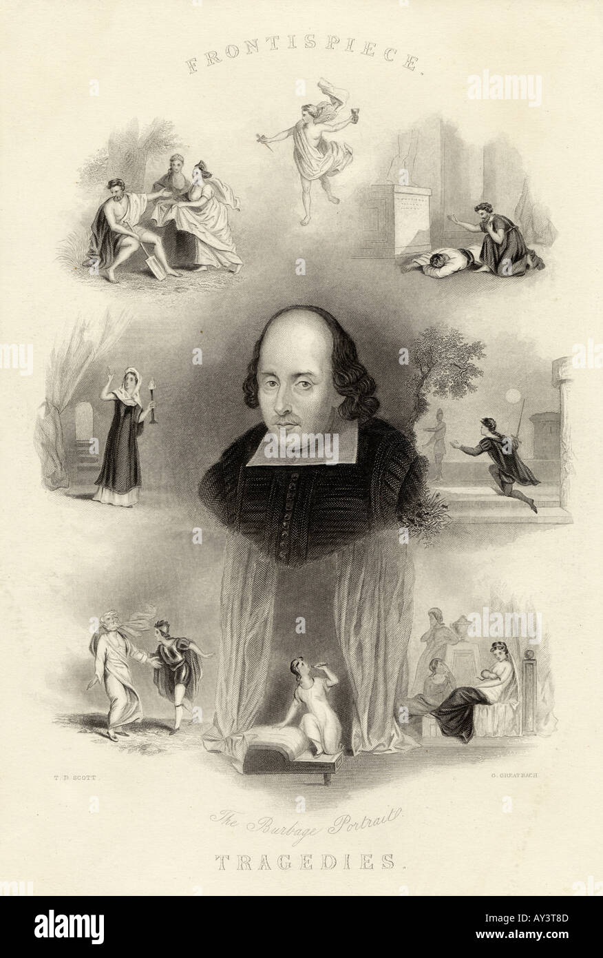 Shakespeare Tragedies Stock Photo