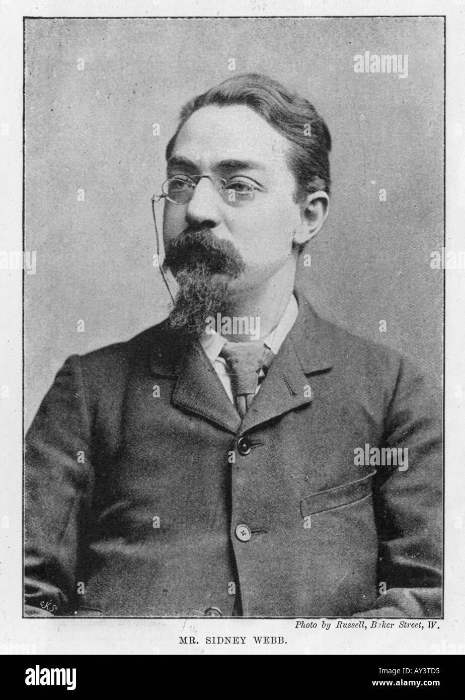 Sidney Webb Russell Stock Photo Alamy