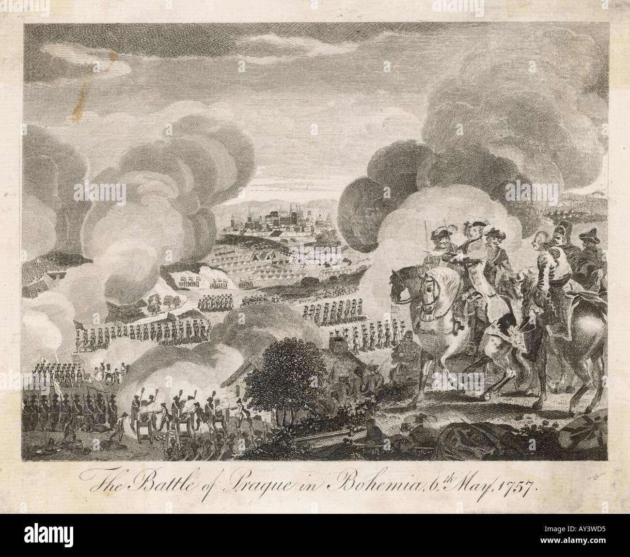 Battle Of Prague Stock Photo Alamy