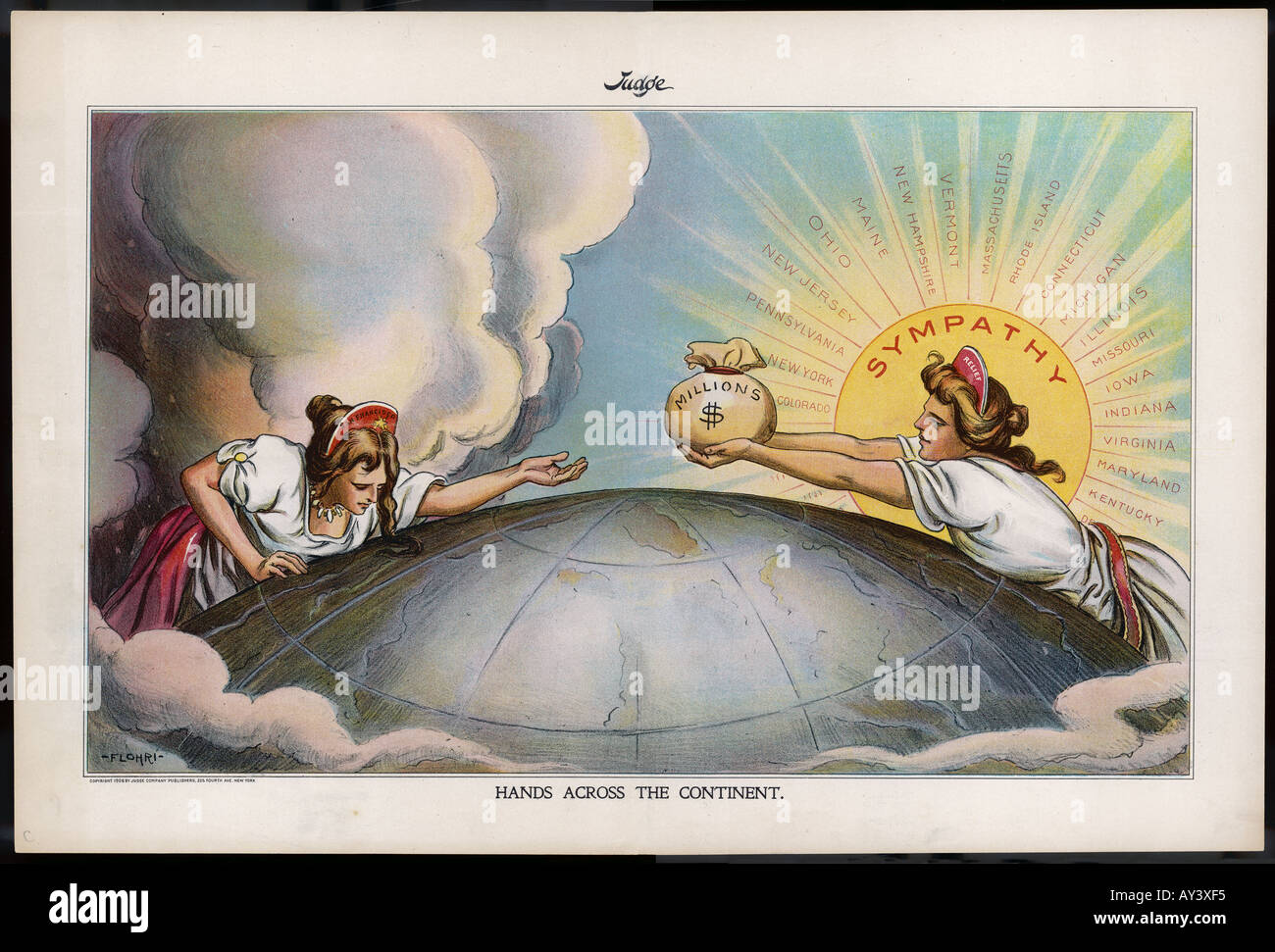 Sf Earthquake Cartoon 2 Stock Photo Alamy