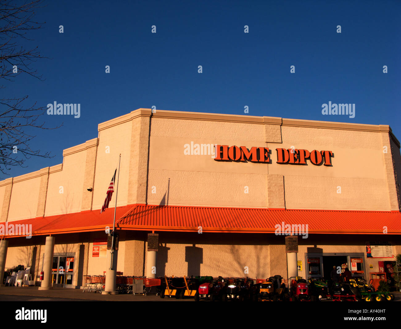 Home Depot Store in USA Stock Photo Alamy