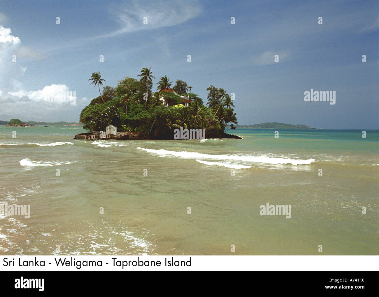 Sri Lanka Weligama Taprobane Island Stock Photo Alamy