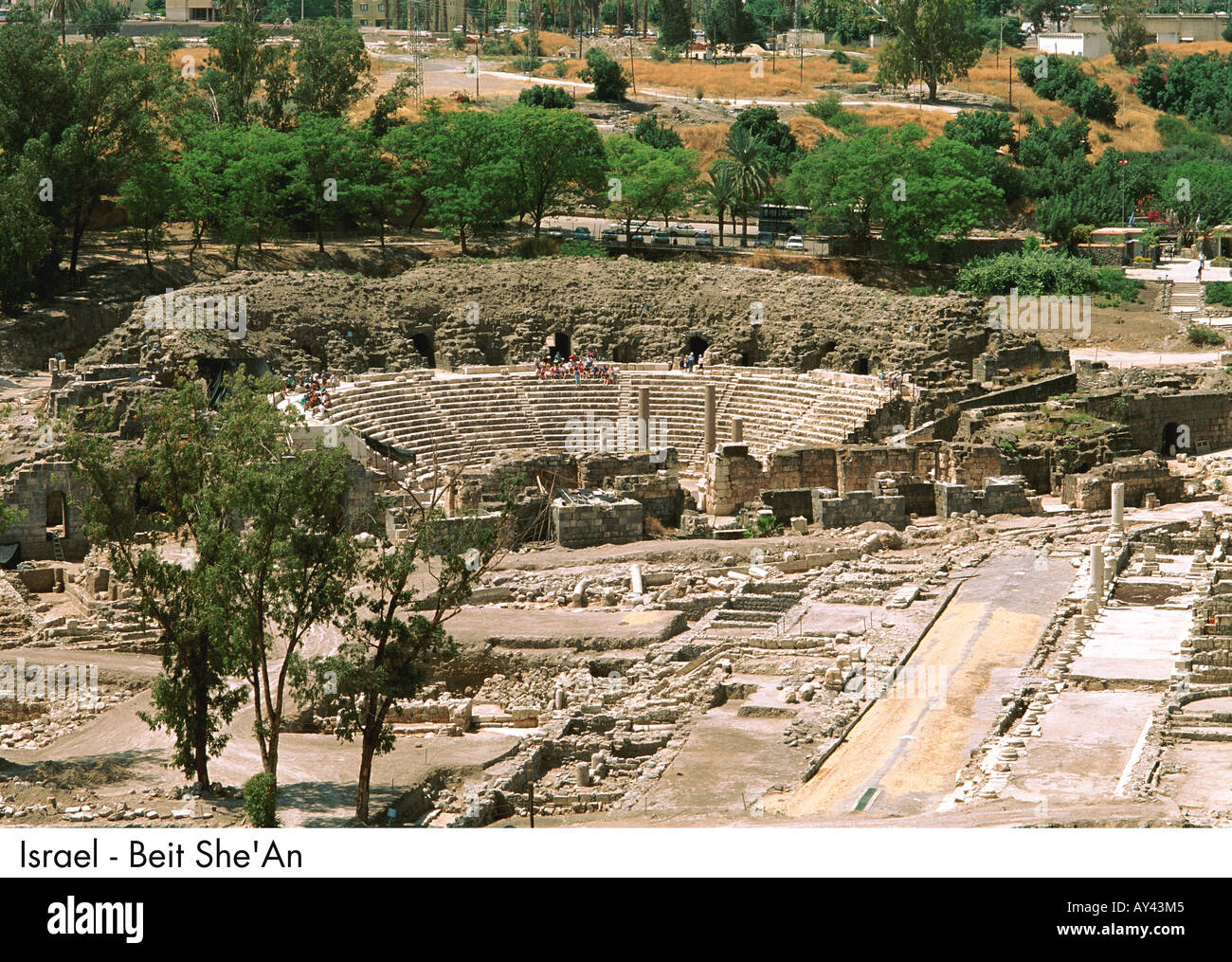 Israel Beit She An Stock Photo - Alamy