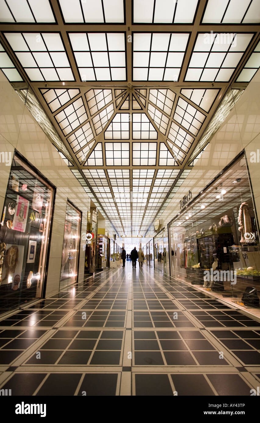 luxurious shopping mall 'Kö Karree' at Dusseldorf's Koenigsallee Stock Photo