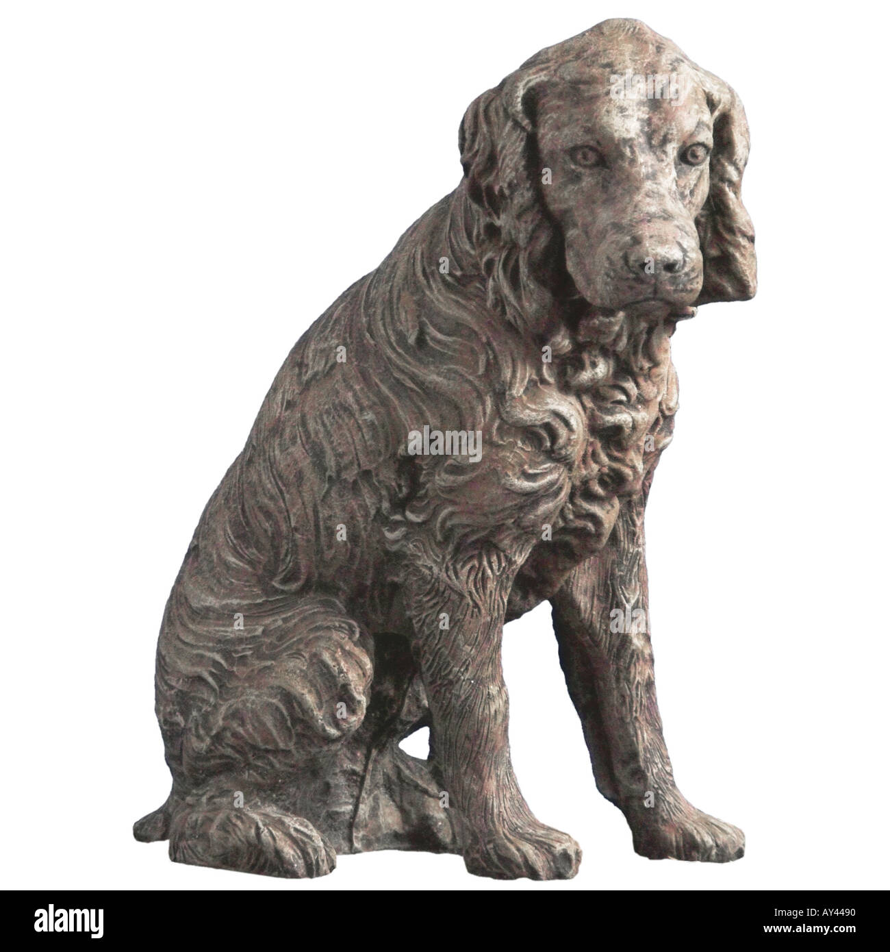 Statues Sculptures Lawn Ornaments Decorations Dogs Stock Photo Alamy