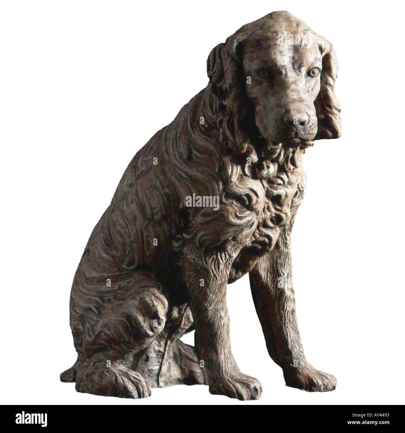 Statues Sculptures Lawn Ornaments Decorations Dogs Stock Photo Alamy