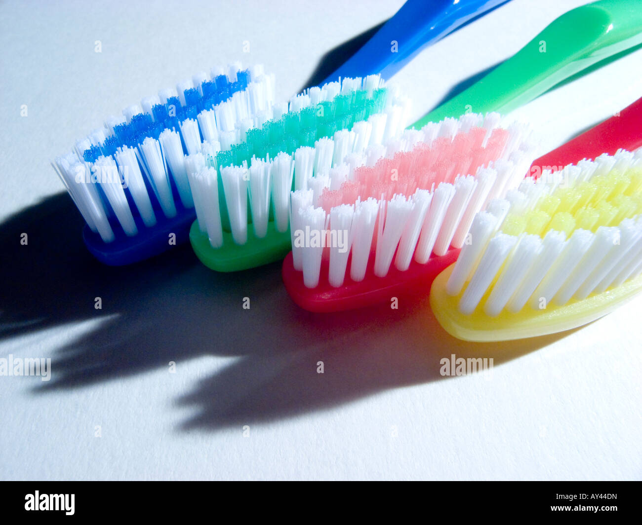 Toothbrushes Still life Stock Photo - Alamy