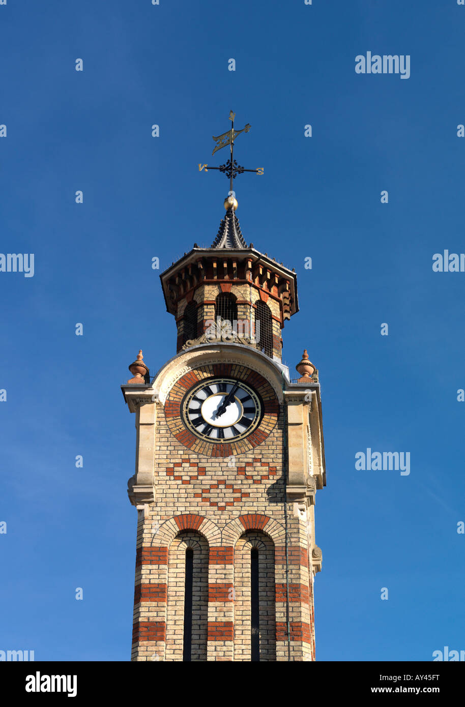 A Weather Vane on Clock Tower Epsom Surrey Stock Photo Alamy